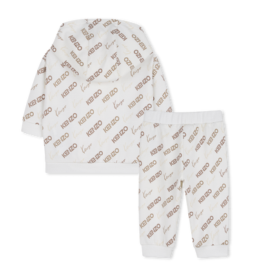 CARDIGAN AND JOGGING TROUSERS SET KENZO KIDS BOY