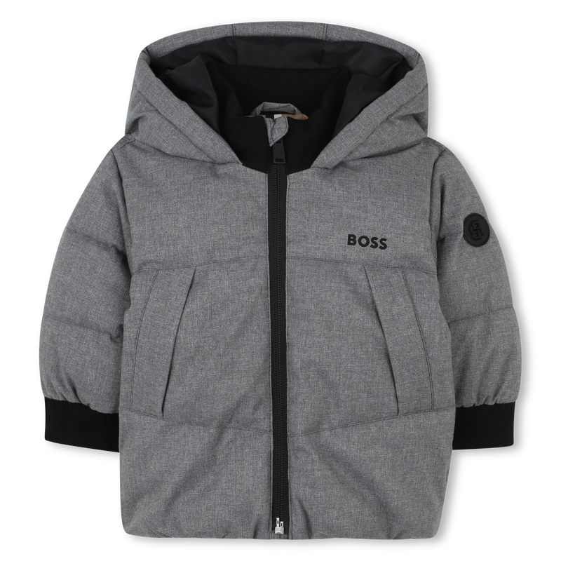 Hooded down jacket BOSS 
                        BOY