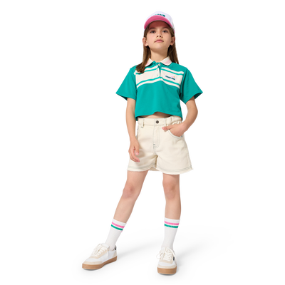 MID-RISE SOCKS KIDS AROUND GIRL