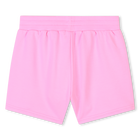 Fleece shorts with motif BILLIEBLUSH 
                    GIRL