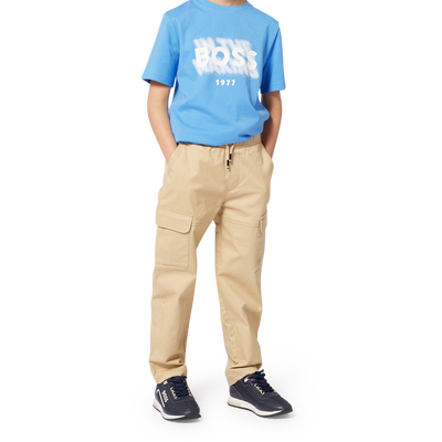 Twill trousers with pockets BOSS BOY
