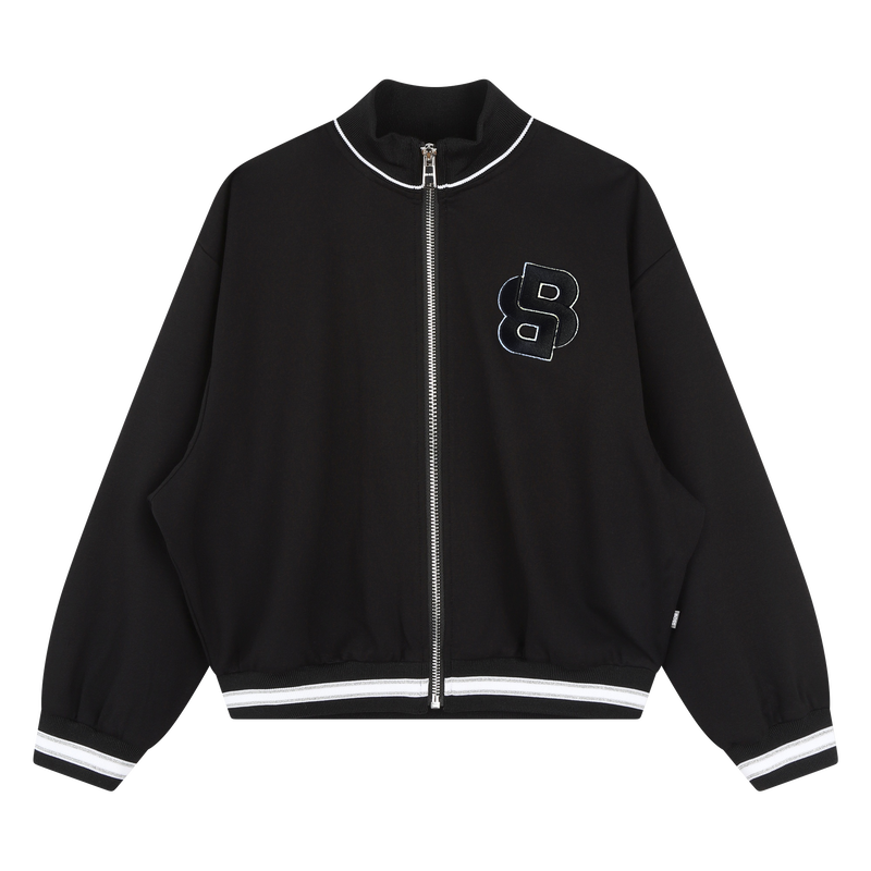 Striped embroidered cardigan BOSS 
                        GIRL