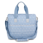 Quilted diaper bag in printed poplin KENZO KIDS 
                    UNISEX