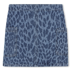 Leopard print denim skirt ZADIG VOLTAIRE 
                    GIRL