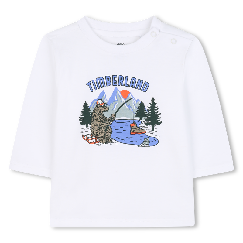 Long-sleeved jersey T-shirt TIMBERLAND 
                        BOY