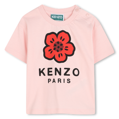 Short-sleeved T-shirt KENZO KIDS GIRL