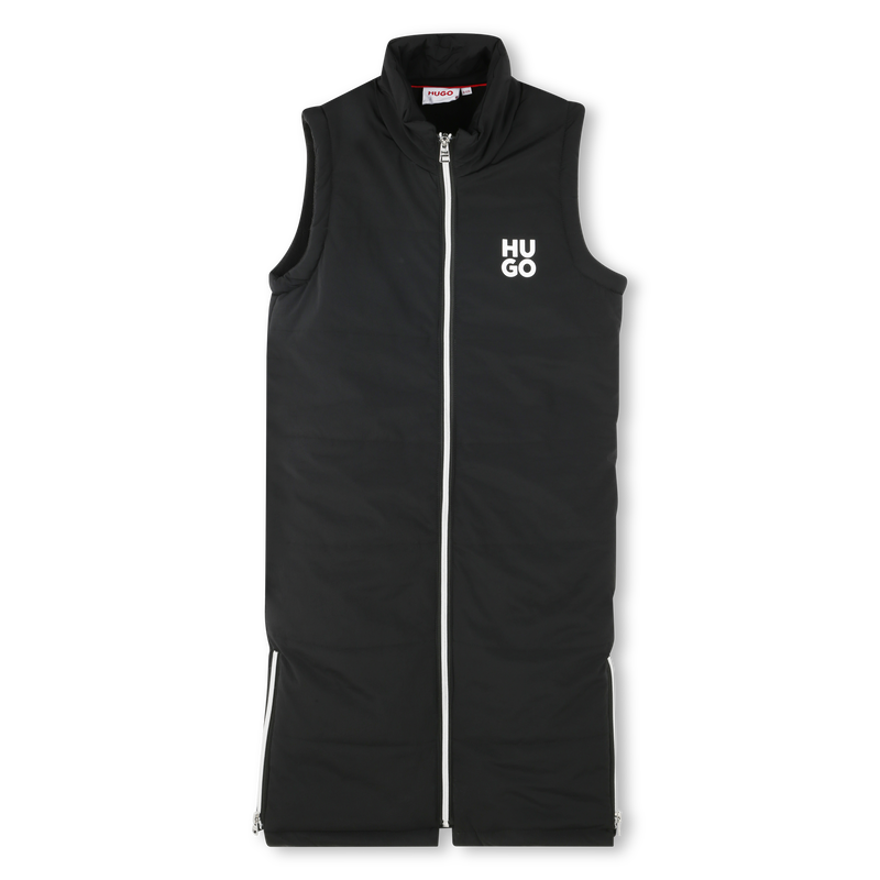 Convertible Hooded Puffer HUGO 
                        GIRL