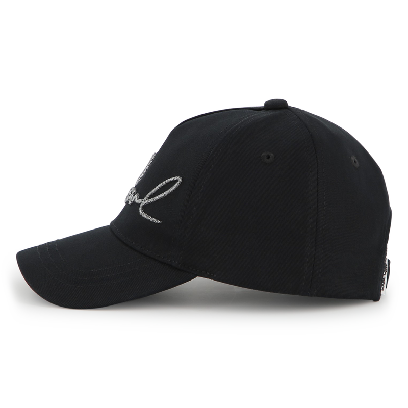 CAP WITH ADJUSTABLE CLOSURE KARL LAGERFELD KIDS 
                        GIRL