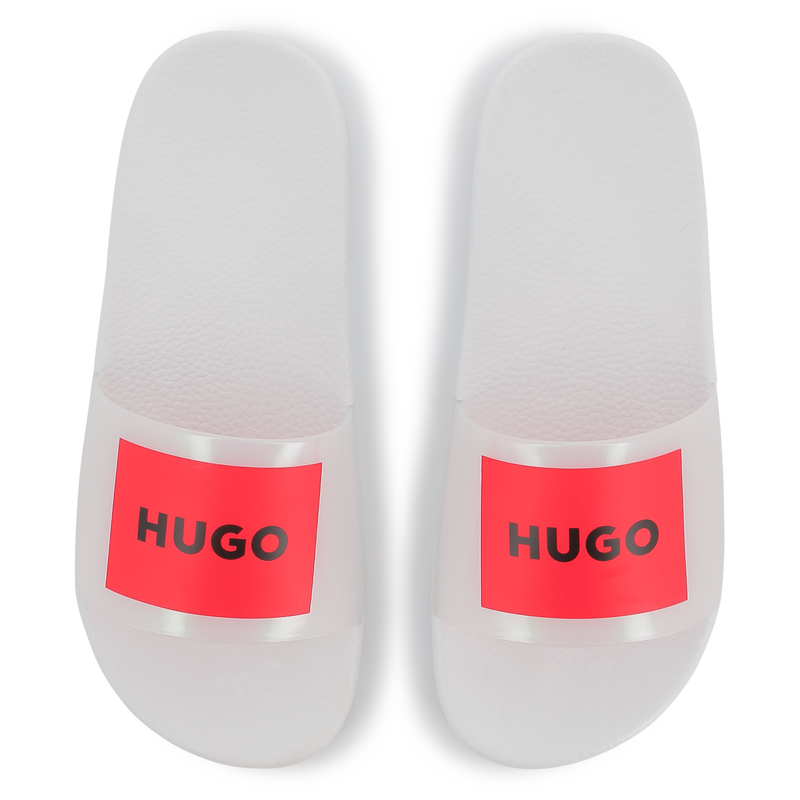 Sliders with badges HUGO 
                        GIRL