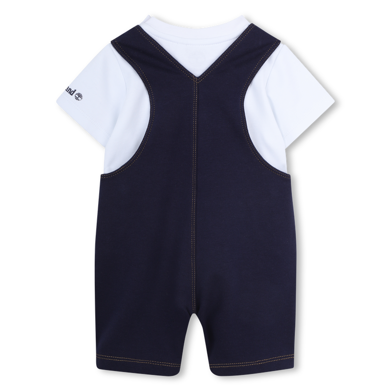OVERALLS AND T-SHIRT SET TIMBERLAND 
                        BOY