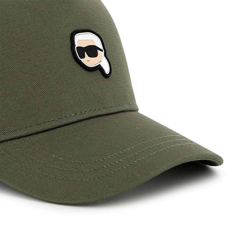 Adjustable cotton cap KARL LAGERFELD KIDS 
                        BOY