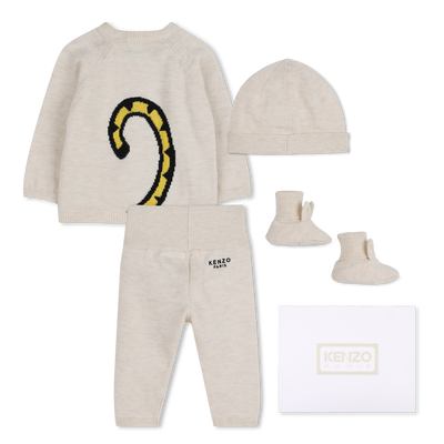 JUMPER, TROUSERS AND HAT SET KENZO KIDS UNISEX