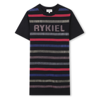 Cotton dress with diamant&eacute;s SONIA RYKIEL 
                    GIRL