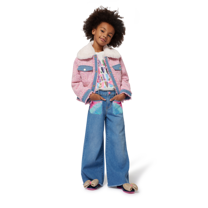 Denim trousers BILLIEBLUSH 
                        GIRL