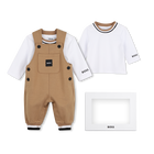 Dungaree and t-shirt set BOSS 
                    BOY