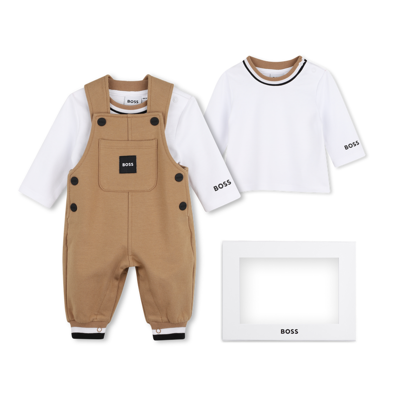 Dungaree and t-shirt set BOSS 
                        BOY
