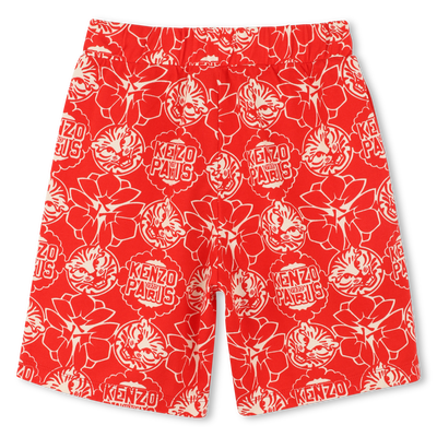 Printed Bermuda shorts KENZO KIDS BOY