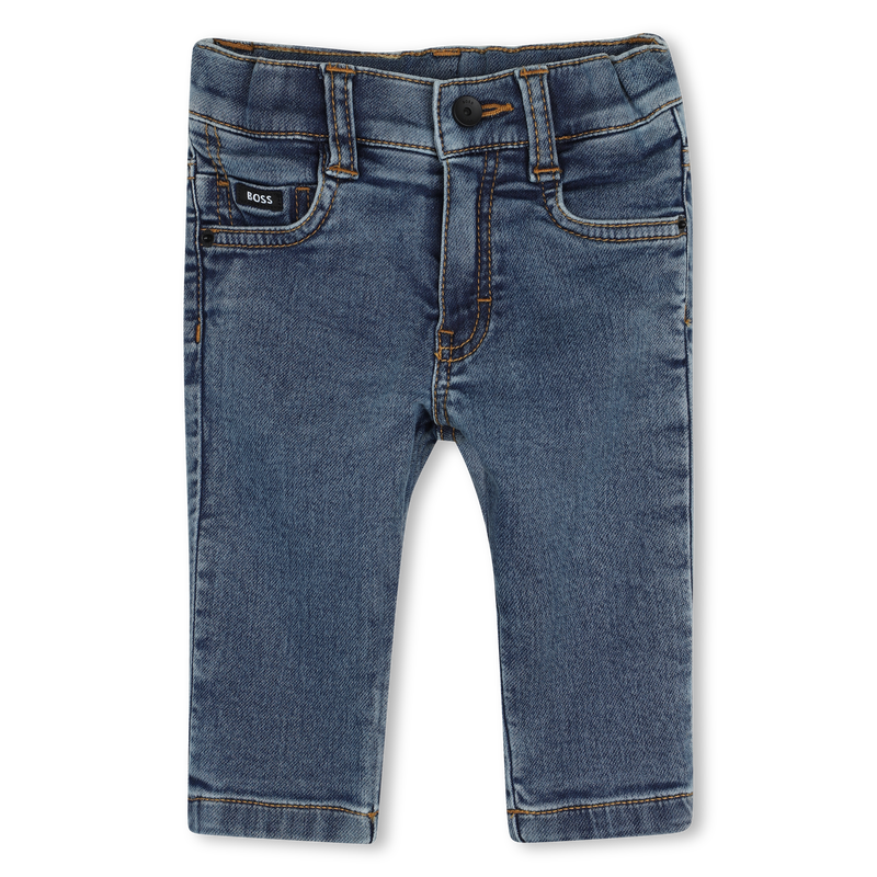 JEANS WITH RIVETS AT THE BACK BOSS 
                        BOY