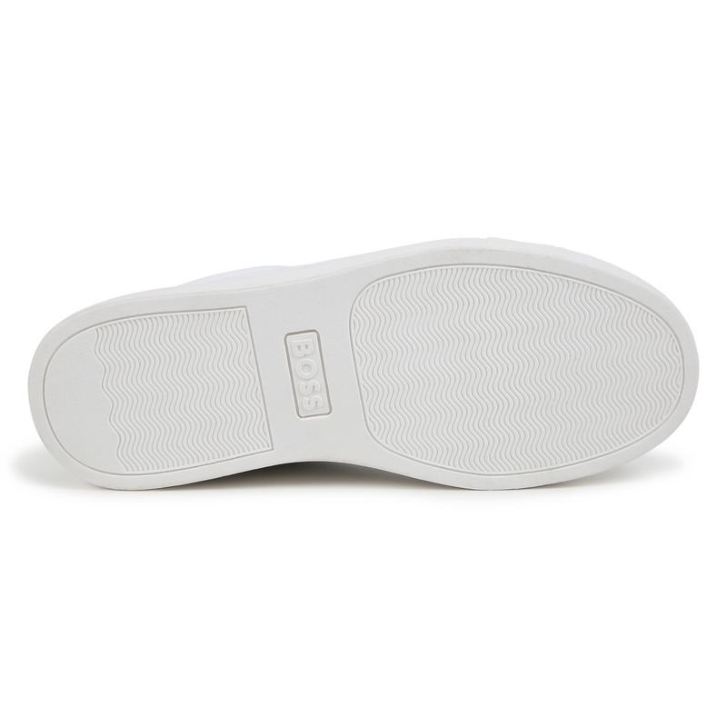 Lace-up leather trainers BOSS 
                        BOY