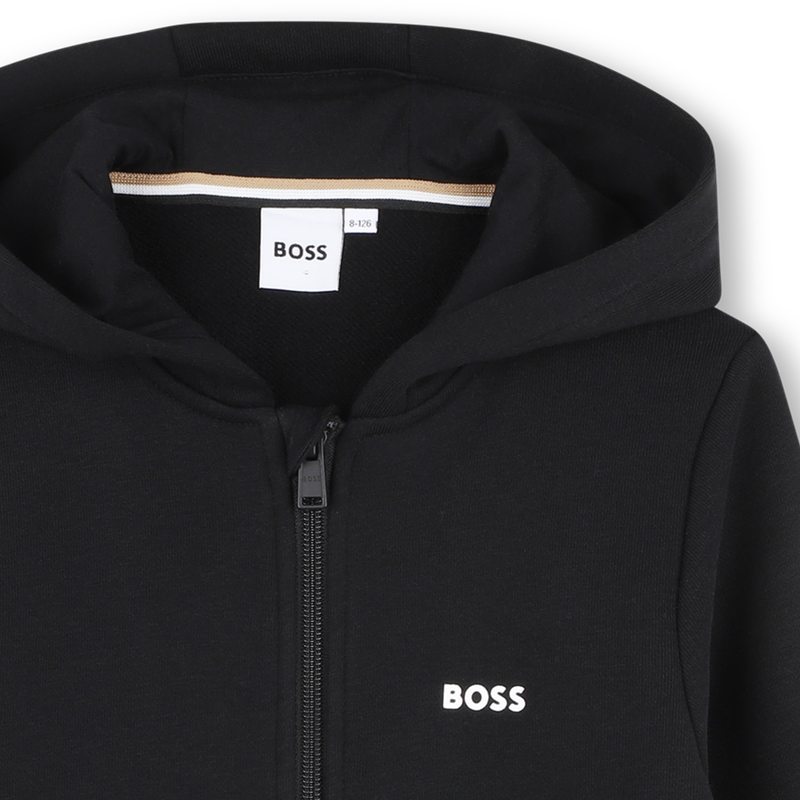 Hooded cardigan BOSS 
                        BOY