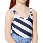 Striped 1-piece bathing suit MICHAEL KORS 
                    GIRL