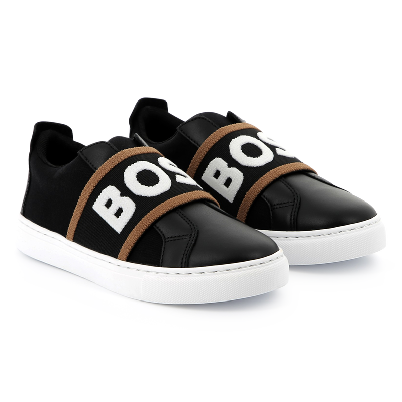 Two-tone slip-on trainers BOSS 
                        BOY
