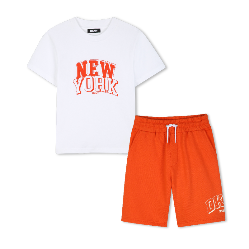 T-shirt and shorts set DKNY 
                        BOY
