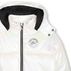 Hooded down jacket KARL LAGERFELD KIDS 
                    GIRL