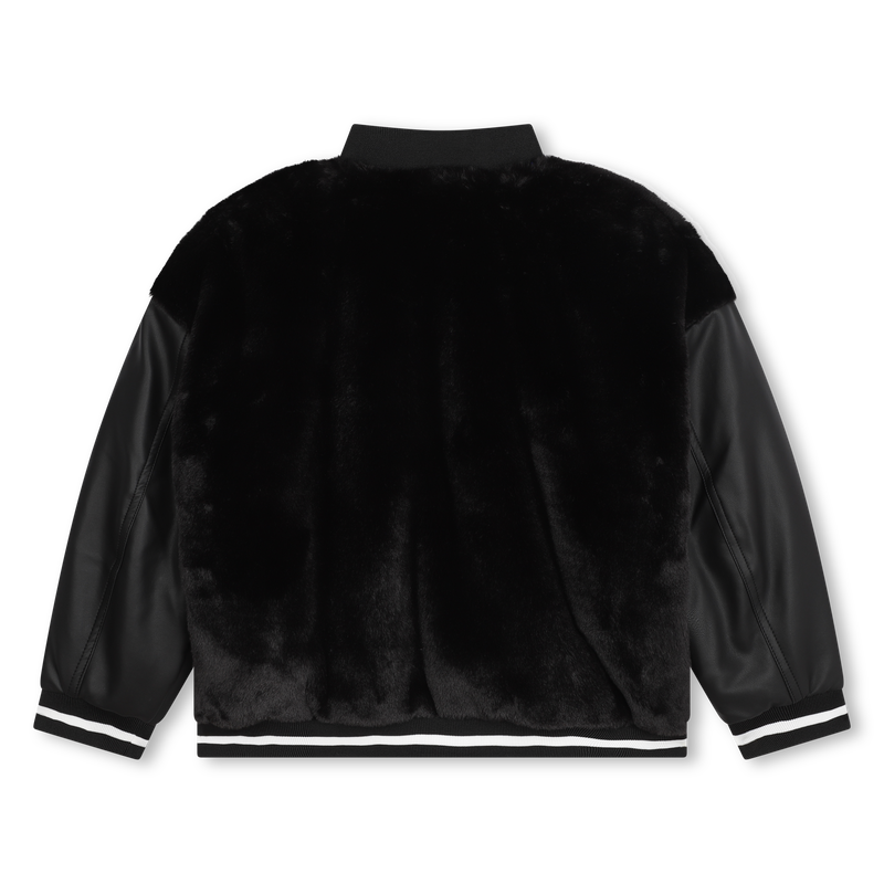 Fluffy fleece jacket DKNY 
                        GIRL
