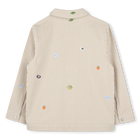 Striped cotton twill jacket KENZO KIDS 
                    UNISEX
