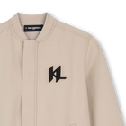 Zip-up hoodie KARL LAGERFELD KIDS 
                    BOY