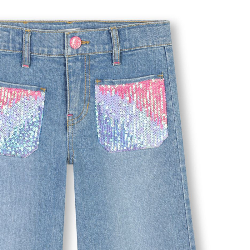 Denim trousers BILLIEBLUSH 
                        GIRL
