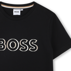 Short-sleeved cotton T-shirt BOSS 
                    BOY