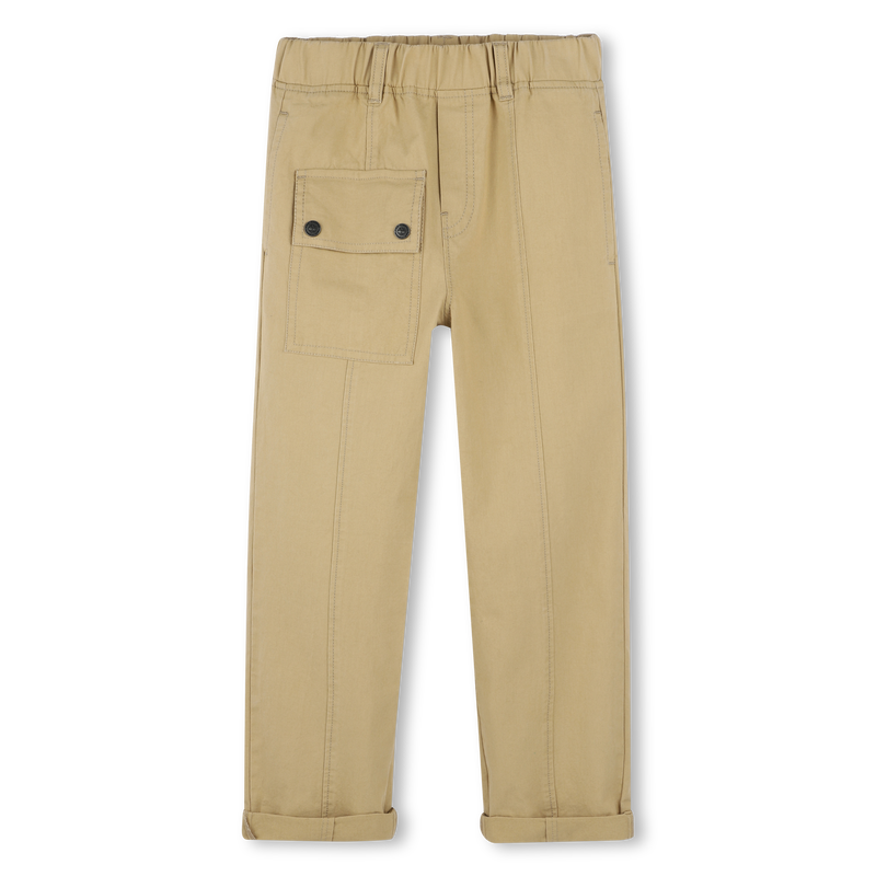 Gabardine cargo trousers TIMBERLAND 
                        BOY