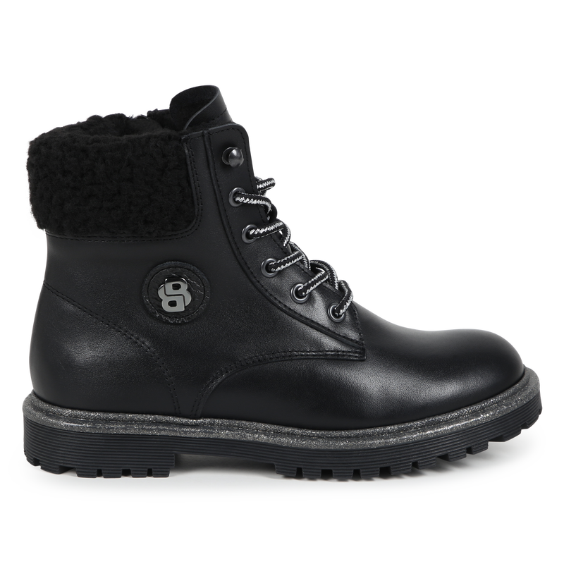 Leather Ankle Boots BOSS 
                        GIRL