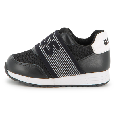 COWHIDE LEATHER TRAINERS BOSS BOY