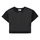 Cotton top with diamant&eacute;s MARC JACOBS 
                    GIRL