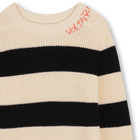 Striped round neck jumper ZADIG VOLTAIRE 
                    BOY