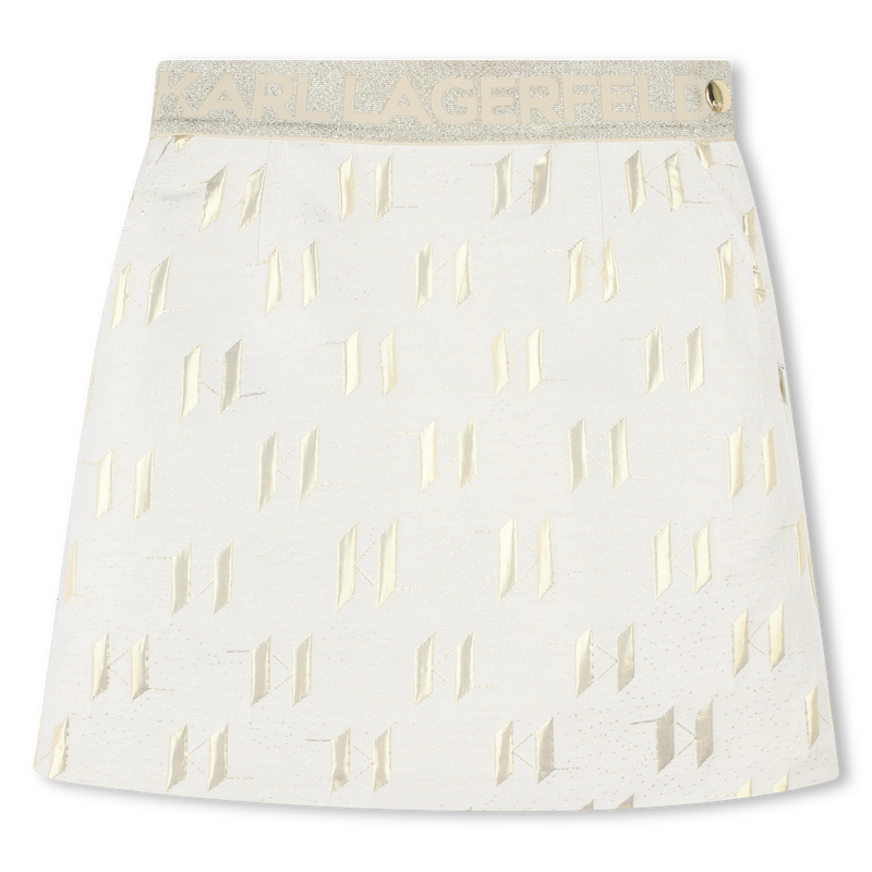 Jacquard party skirt KARL LAGERFELD KIDS 
                        GIRL