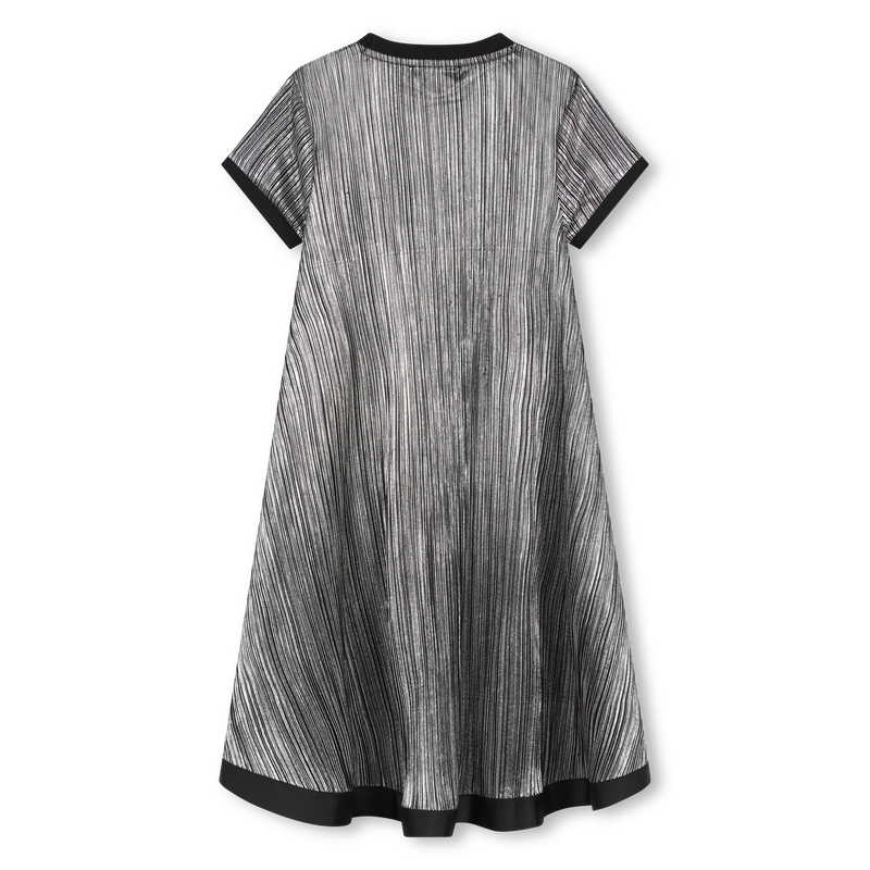 Short-sleeved pleated dress DKNY 
                        GIRL