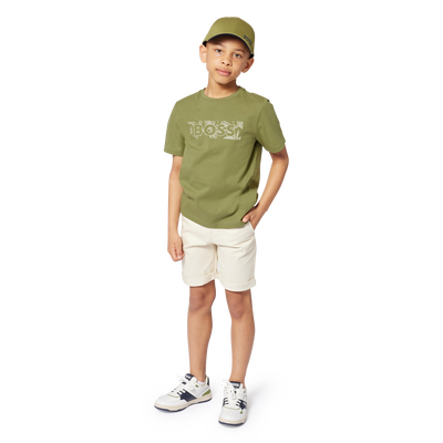 Short-sleeved cotton T-shirt BOSS BOY