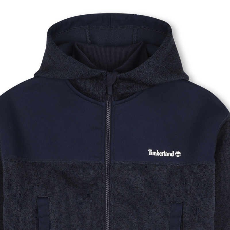 Hooded cardigan TIMBERLAND 
                        BOY
