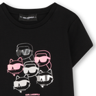 Short sleeve dress KARL LAGERFELD KIDS 
                    GIRL
