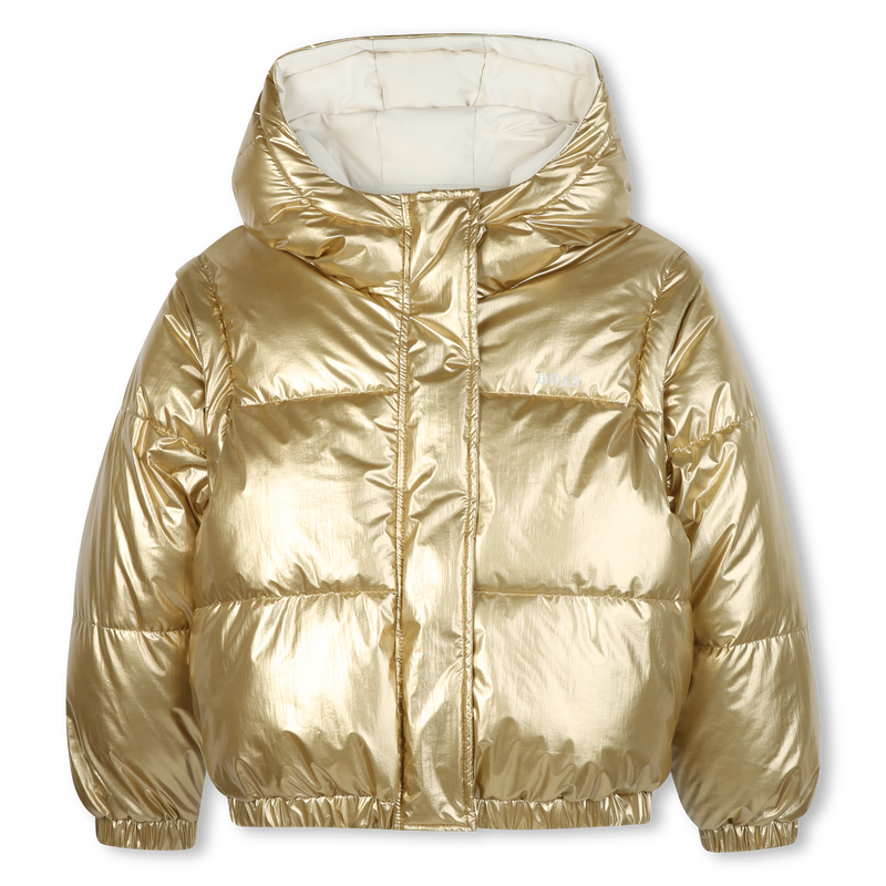 Reversible hooded down jacket BOSS 
                        GIRL