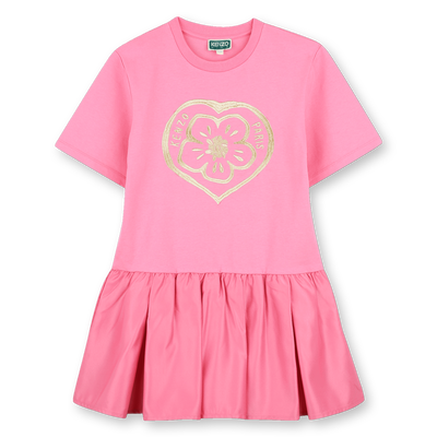 Short-sleeve dress KENZO KIDS GIRL