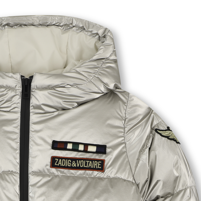 Hooded down jacket ZADIG VOLTAIRE 
                        GIRL