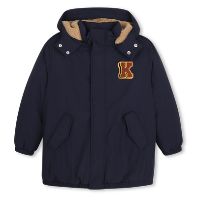 Hooded parka KENZO KIDS BOY