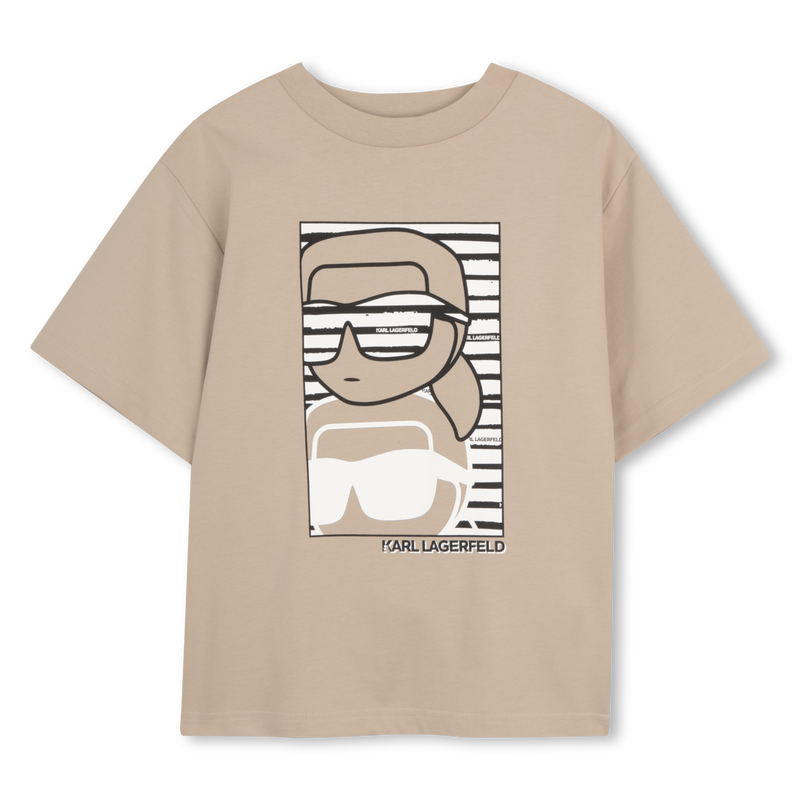 SHORT SLEEVE T-SHIRT KARL LAGERFELD KIDS 
                        BOY