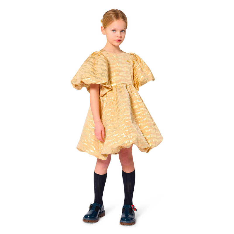 Ceremony dress and scrunchie KENZO KIDS 
                        GIRL