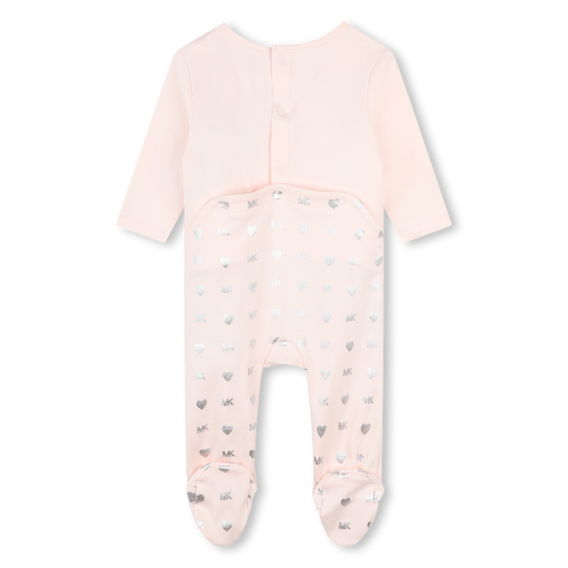 Cotton pyjamas, hat and bib MICHAEL KORS 
                        GIRL